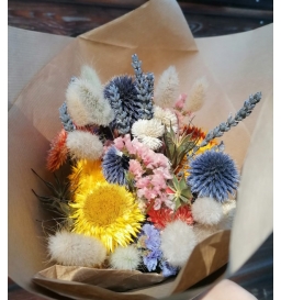 Bouquet de fleurs séchées