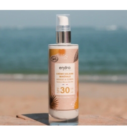 Crème solaire minérale BIO - Indice 30 (100ml)
