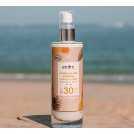 Crème solaire minérale BIO - Indice 30 (100ml)