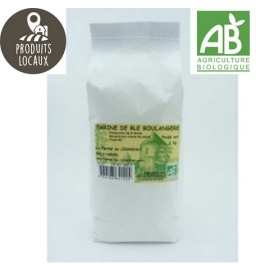 Farine de blé boulangère (T80)BIO (1kg)