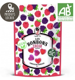 Bonbons Coeur BIO 80g