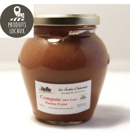 compote pomme fraise