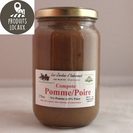 compote pomme poire