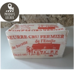 Beurre demi-sel fermier (250g)