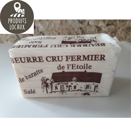 Beurre salé fermier (250g)