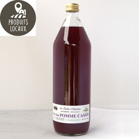 Jus de pomme cassis 1L