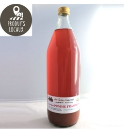 Jus de pomme framboise 1L