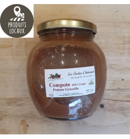 Compote pomme/groseilles (33cl)