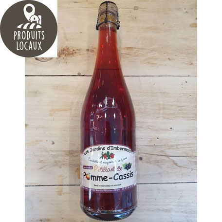 Pétillant de pomme / cassis (75cl)