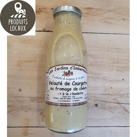 Velouté de courgettes / chèvre (50cl)