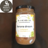 Confiture de banane rhum raisin (350g)