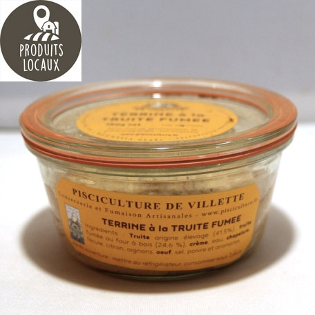 Terrine de truite fumée (180 g)