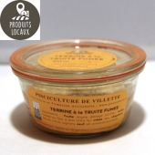 Terrine de truite fumee