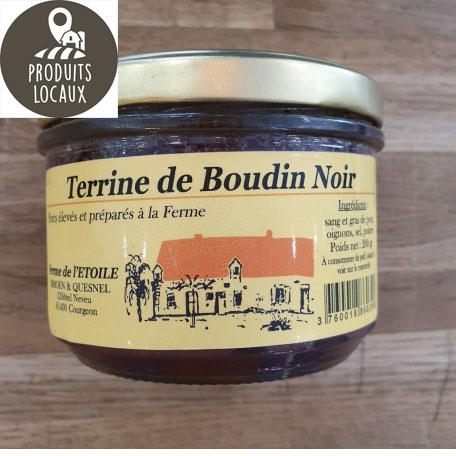 Terrine de boudin noir (200g)