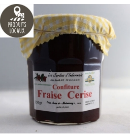 Confiture fraise cerise
