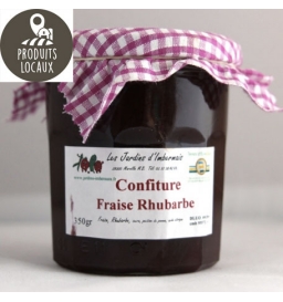 confiture fraise rhubarbe