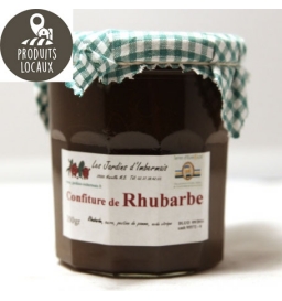 confiture de rhubarbe