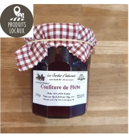 Confiture de pêche (350g)