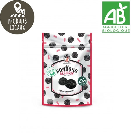 Bonbons réglisses BIO 90g