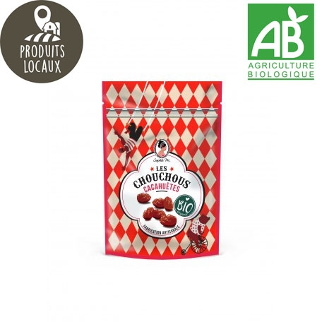 Chouchous cacahuetes BIO 80g