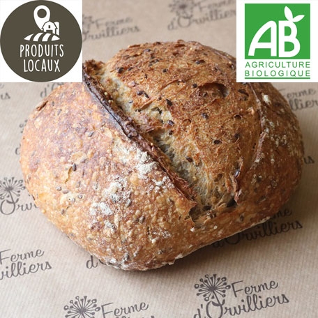 Pain aux graines BIO (500g)