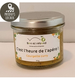 Tartinade courgette curry 90g