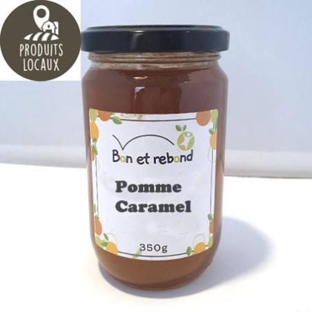 Confiture de pomme / caramel  (350g)