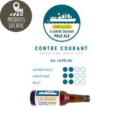 Bière La barge blonde Pale Ale SANS ALCOOL (33 cl)