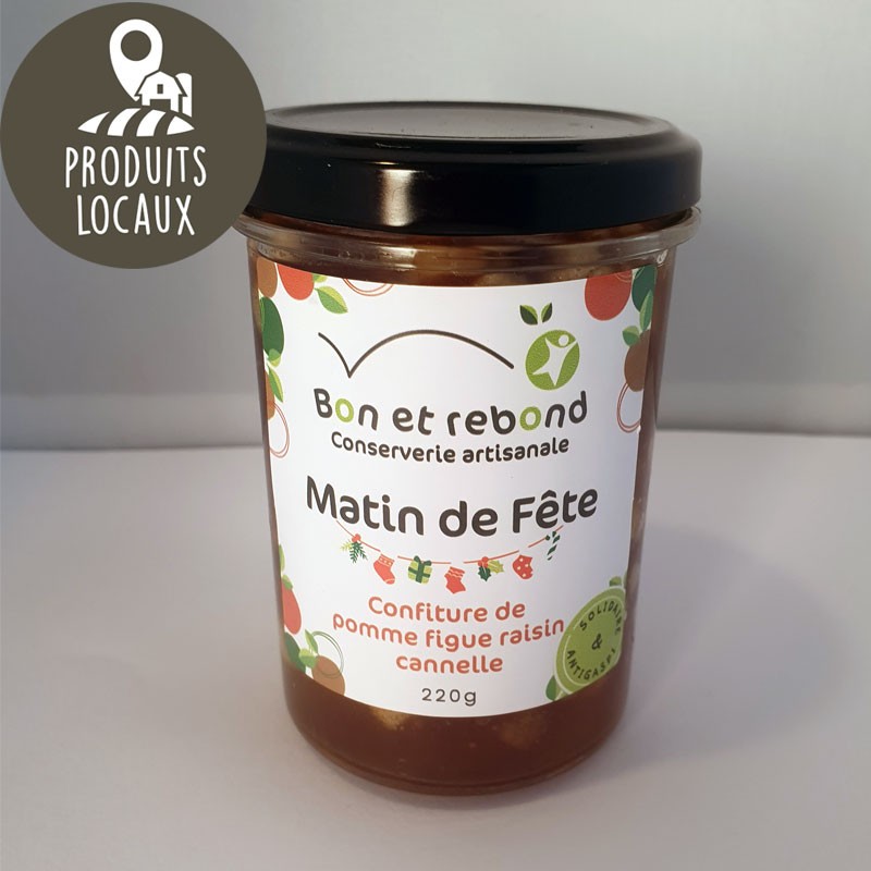 Confiture de pomme citron miel (220g)