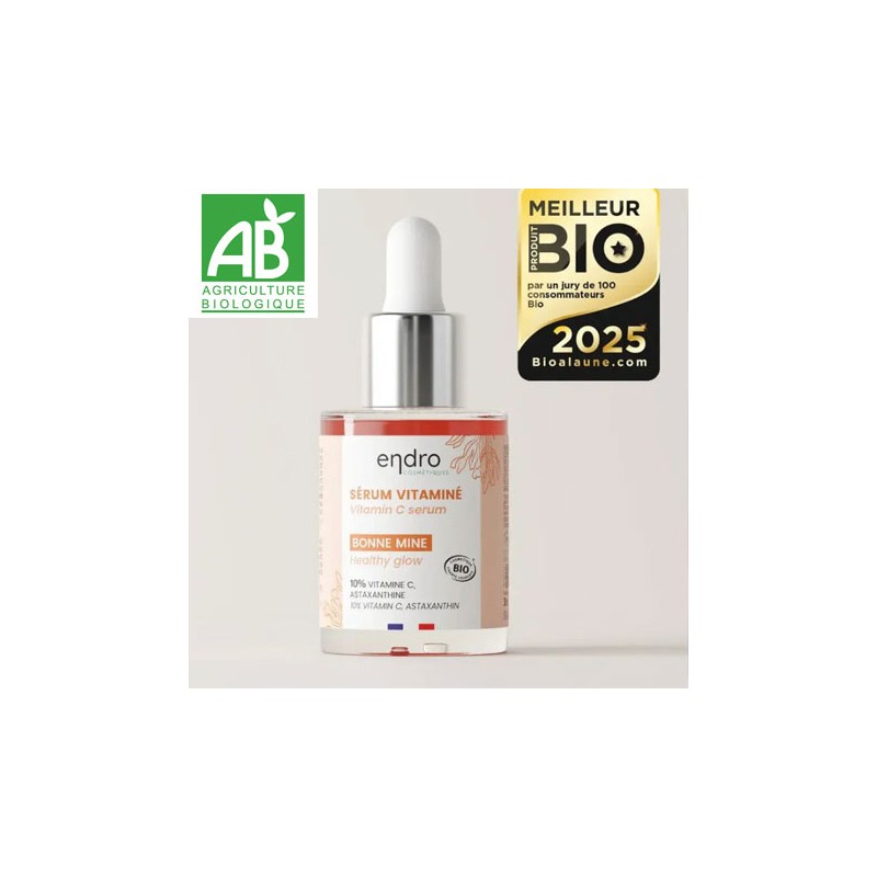 Sérum 10% de vitamine C BIO - Bonne mine (30ml)