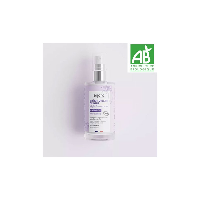 Crème visage de nuit collagène BIO (50ml)