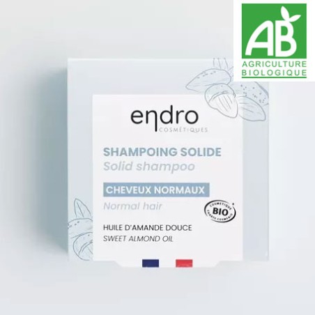 Shampoing solide cheveux normaux