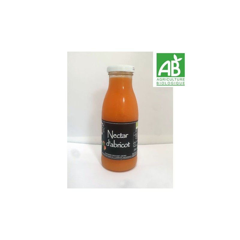 Nectar d'abricot BIO (25 cl)