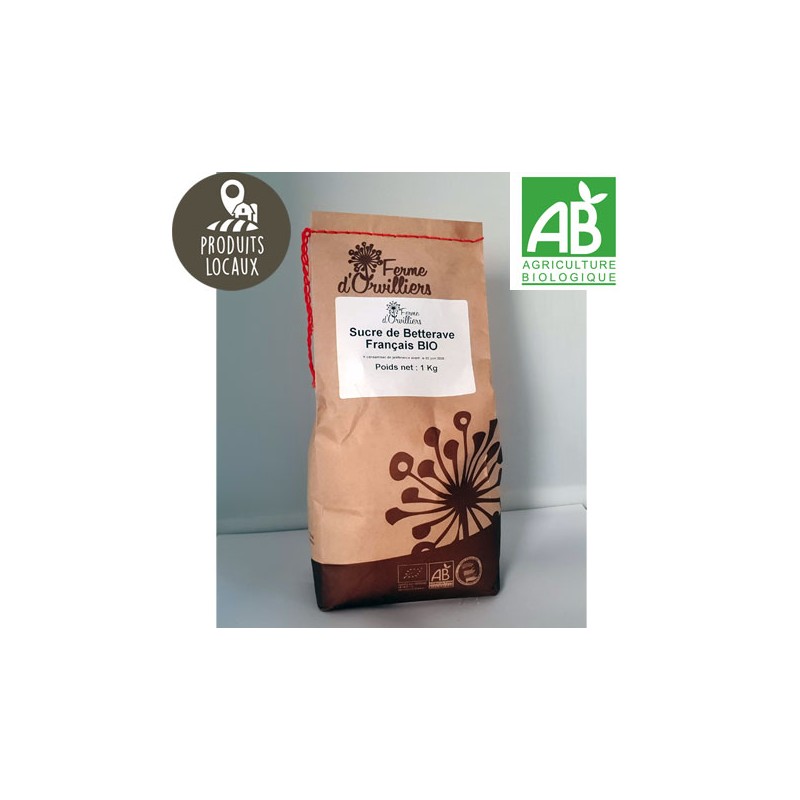 Sucre de betteraves français BIO