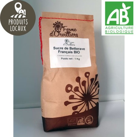 Sucre de betteraves français BIO