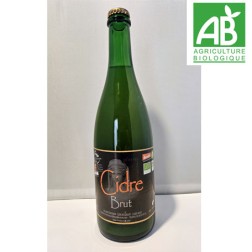 Cidre Brut BIO (75 cl)