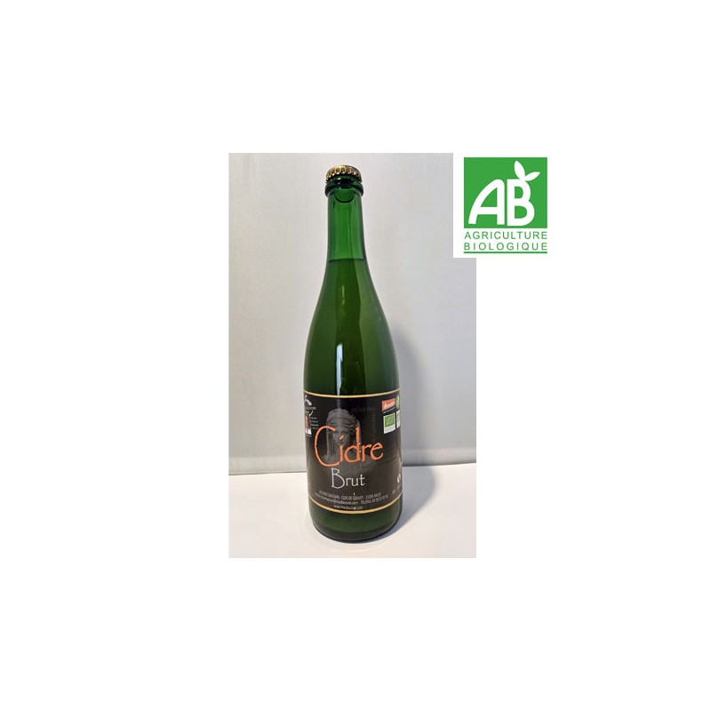 Cidre Brut BIO (75 cl)