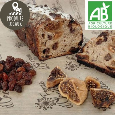 Pain moulé de seigle à la figue BIO