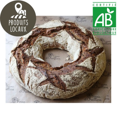 Pain aux graines couronne BIO (2 Kg)