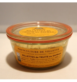Rillettes de truite au safran (180 g)