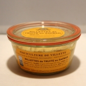 Rillettes de truite au safran (180 g)