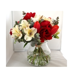 Gros bouquet composé champêtre