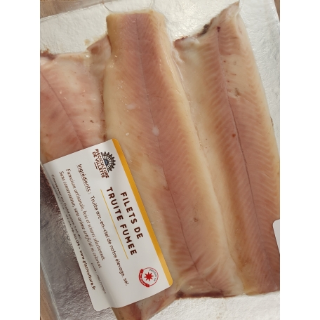 Filets de truite fumée (150g) (Pré-commande) Filets de truite fumée (150g) (Pré-commande)