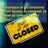 On repose les batteries... pour repartir en fanfare début mars 😉N hésitez pas a venir faire vos réserves avant jeudi soir, il y aura des promos sur les produits périssables 🥳🥳#antigaspi #promo #vacances