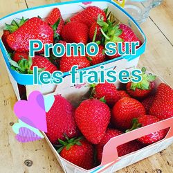 Journée promo sur nos fraises 🍓 🍓 😋 Venez vite en profiter, nous sommes ouvert jusqu'à 17h !!#fraise #promo #fruit #foodlover #circuitcourt #locavore #bio #fraiseaddict #yvelines #Ecocinelle #boutiqueindependante #produitslocaux